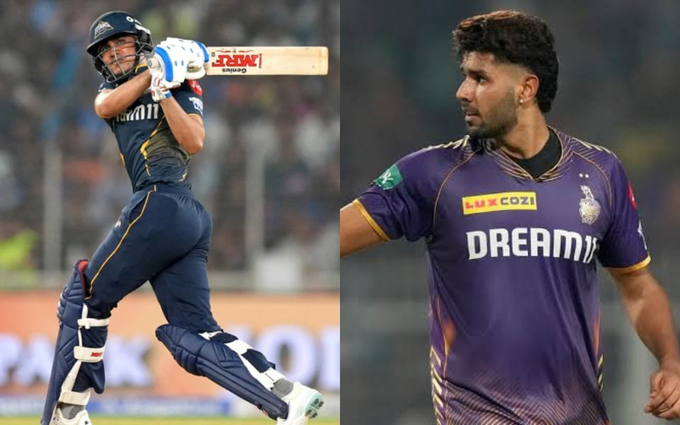 1745154545557 Shubman Gill and Harshit Rana