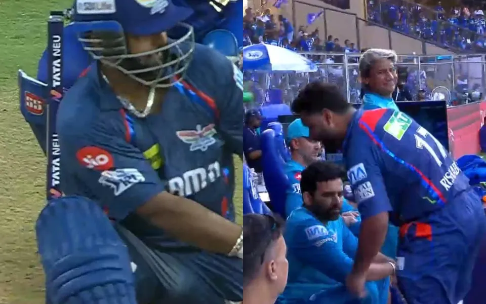 Rishabh Pant's audacious reverse sweep leads to dismissal vs MI in IPL 2025