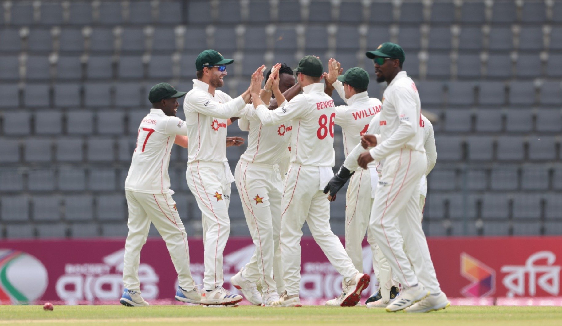 BAN vs ZIM 2025, 1st Test Day 1 Review: Zimbabwe bowlers wreak havoc before openers peg Bangladesh back