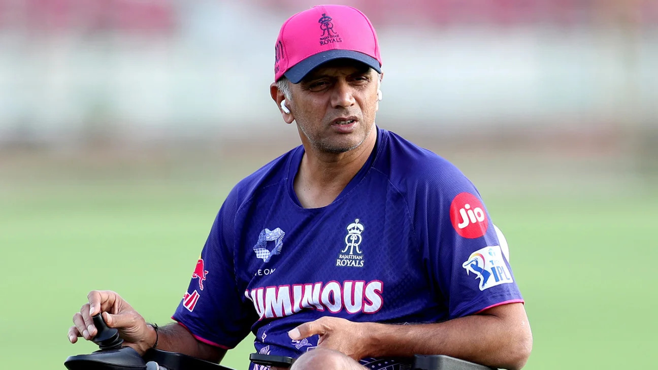 'No slipping up anymore' - Rahul Dravid urges RR consistency for RCB ahead match