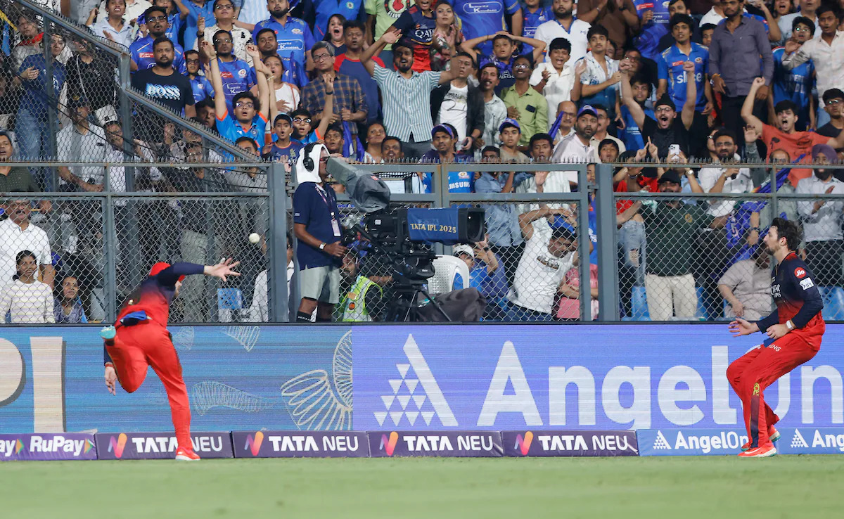 IPL 2025: Best Catch of the Match – MI vs RCB, Match 20