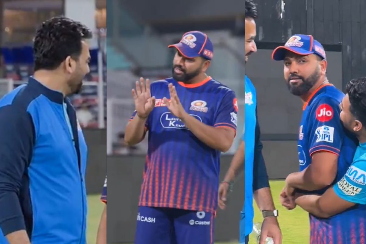 [WATCH] 'Mujhe ab kuch karne ki zaroorat nahi hai'- Rohit Sharma's talk with Zaheer Khan goes viral