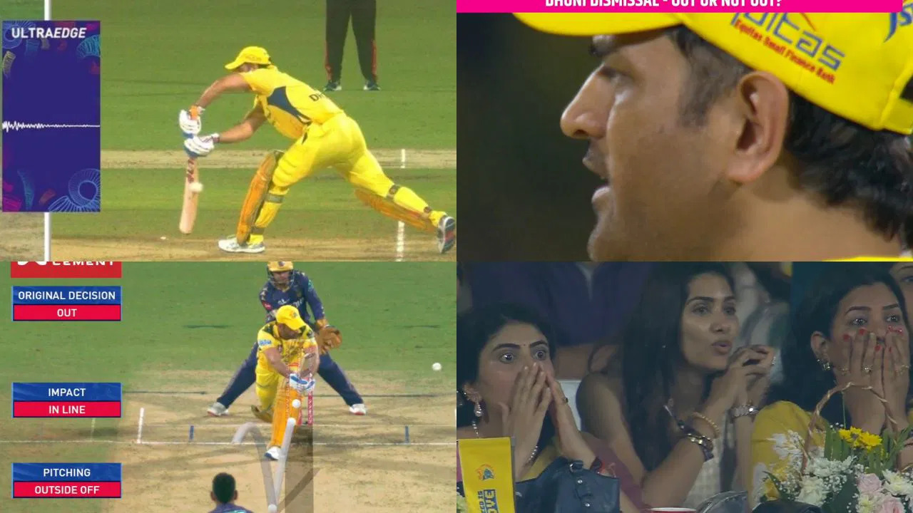 [WATCH] IPL 2025: Sunil Narine traps MS Dhoni in front of three stumps in CSK vs KKR match