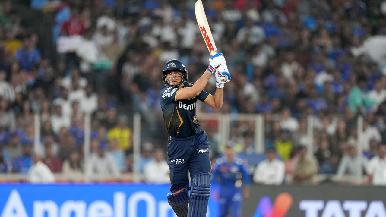 [Watch] IPL 2025: Shubman Gill launches Yudhvir Singh for two blazing maximums on leg side