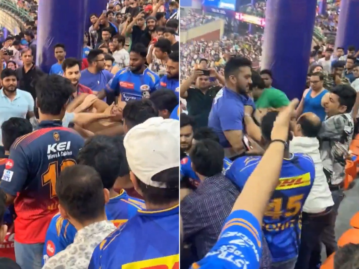 [Watch] IPL 2025: Female fan engaged in physical fight during DC vs MI match, video goes viral