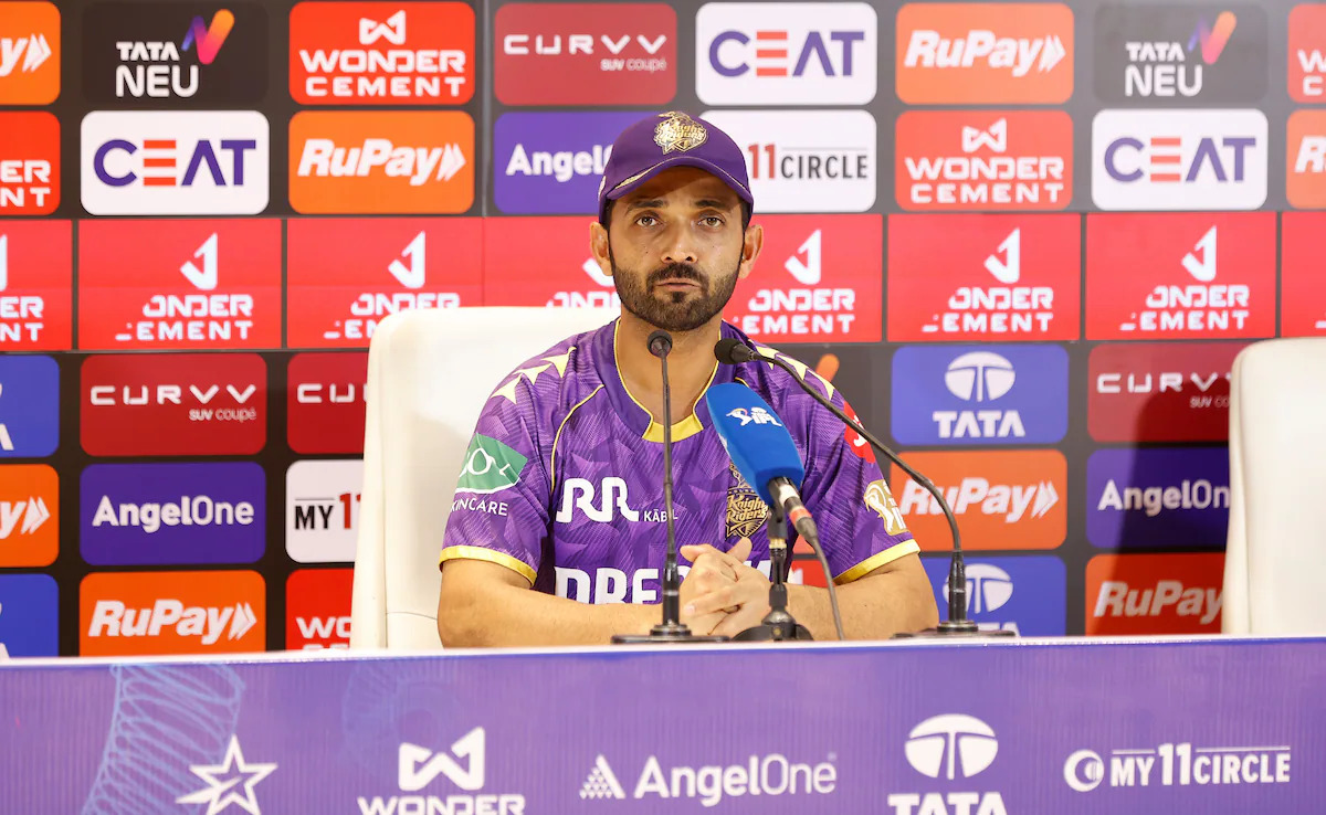 'If I say anything, it will become a controversy'- KKR skipper Ajinkya Rahane on Eden Gardens pitch
