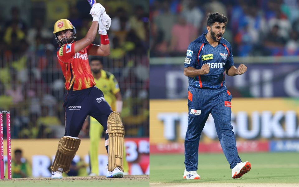 1746267956064 Shreyas Iyer and Shardul Thakur