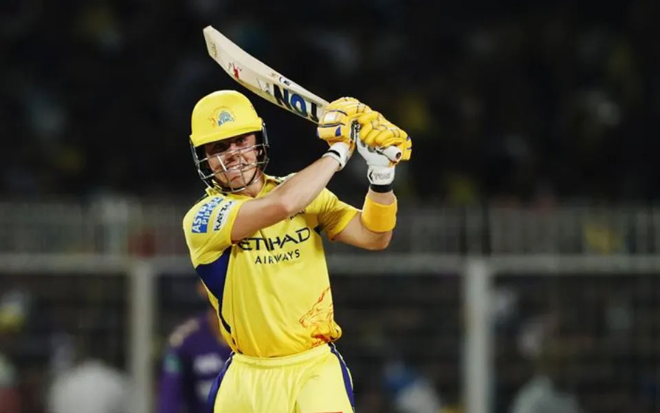 [WATCH] IPL 2025: Dewald Brevis decimates Vaibhav Arora for 30 runs in single over
