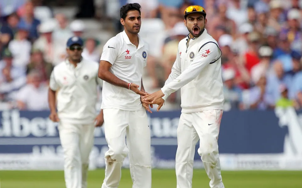 'His passion rubbed off on everyone' - Bhuvneshwar Kumar sheds light on Virat Kohli's Test retirement