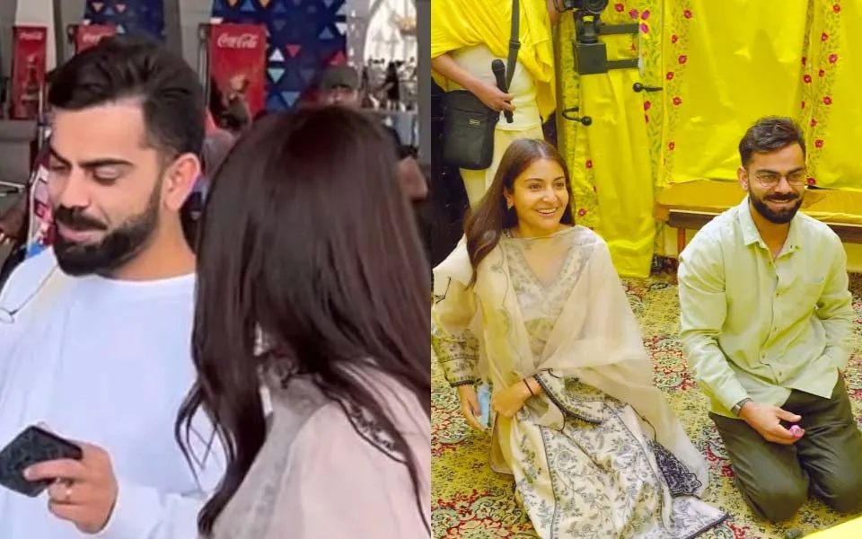 [WATCH] Virat Kohli and Anushka Sharma spotted in Delhi airport hours after visit Vrindavan