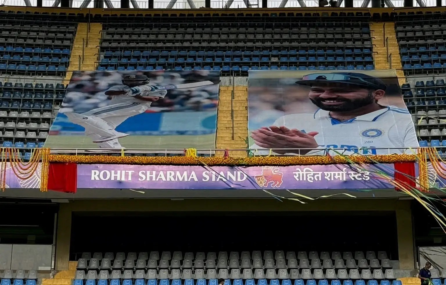 WATCH: MCA Unveils 'Rohit Sharma' Stand At Wankhede Stadium