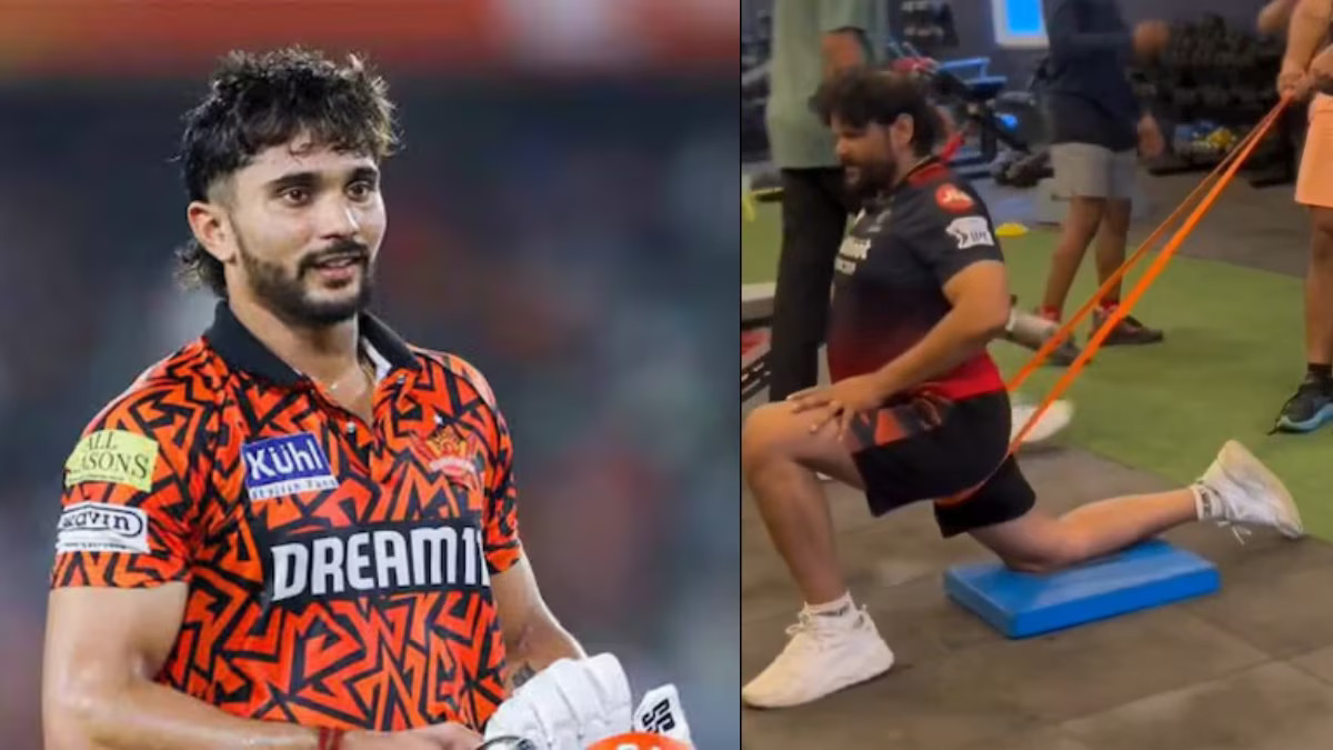 WATCH: Mutyala, Nitish Reddy's father, works out in RCB jersey, video goes viral