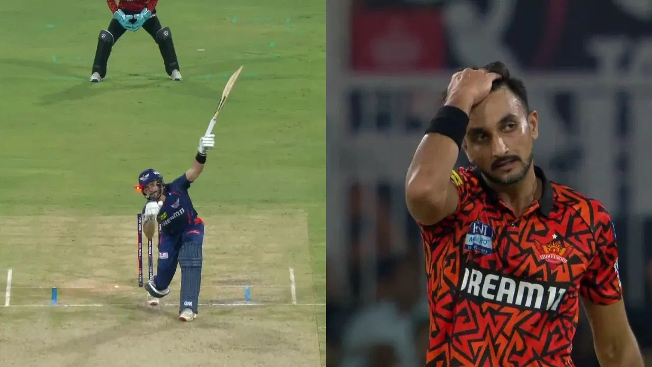 [WATCH] IPL 2025: Harshal Patel's dipping yorker sends Aiden Markram back in LSG-SRH match