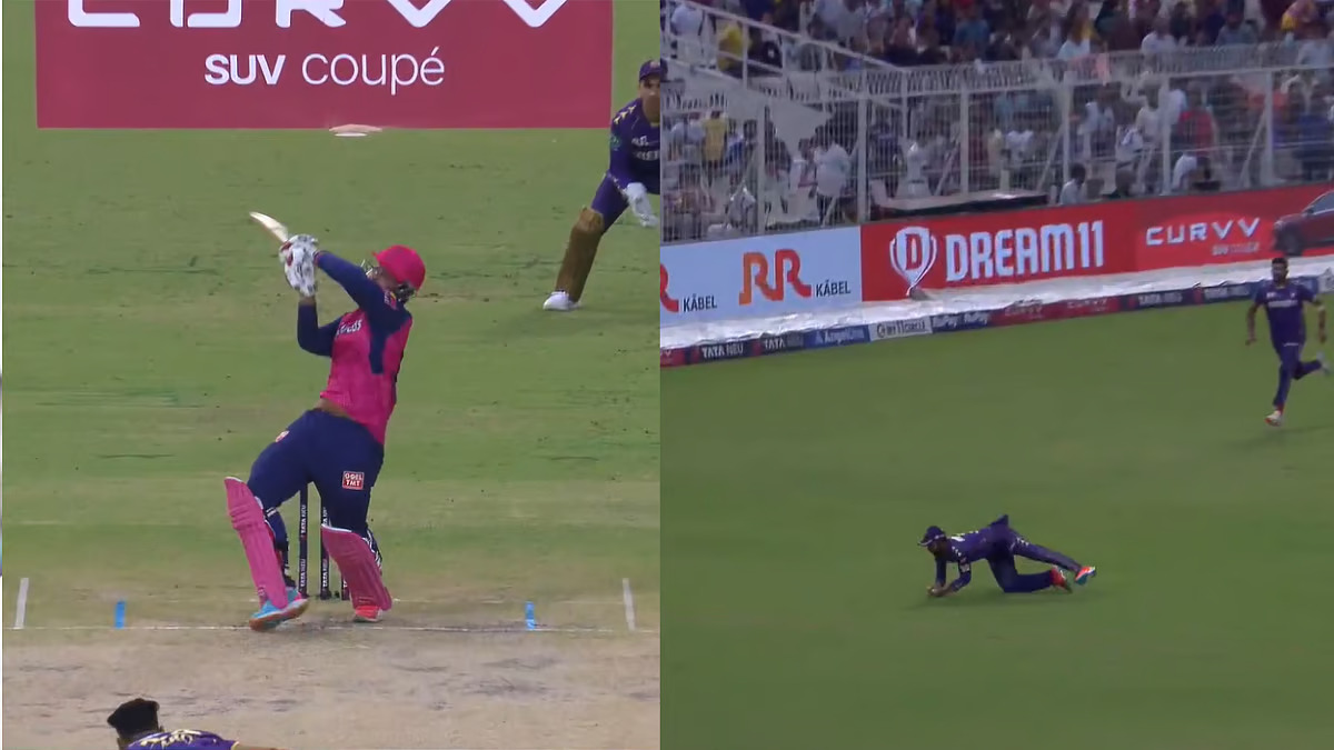 IPL 2025: Best Catch of the Match – KKR vs RR, Match 53