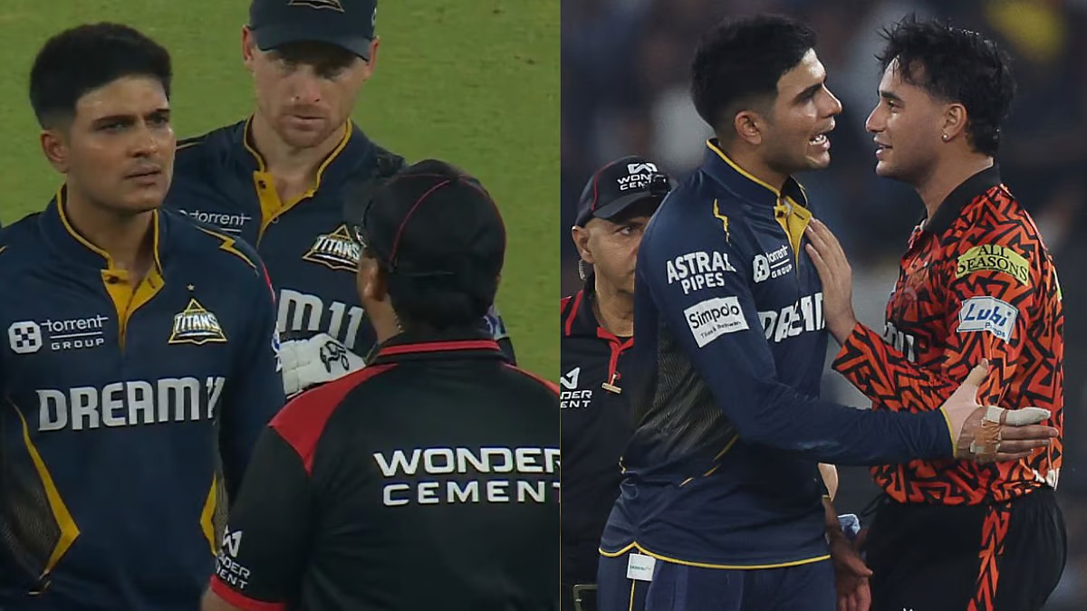 [Watch] IPL 2025: Shubman Gill in heated exchange with umpire after DRS call overturned