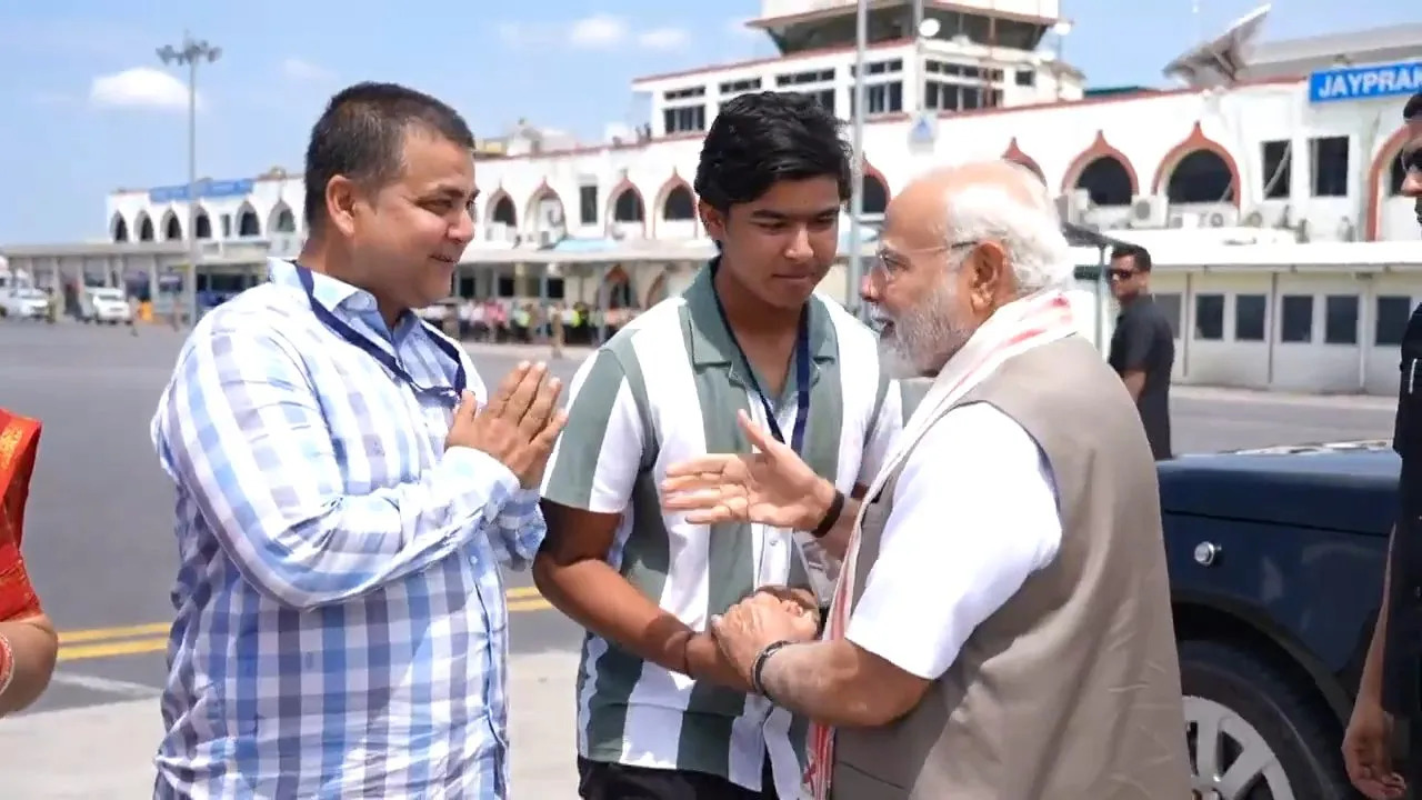 PM Narendra Modi meets 14-year-old prodigy Vaibhav Suryavanshi after thunderous IPL season
