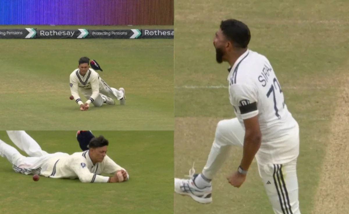 ENG vs IND 2025: Mohammed Siraj is fumes in anger after Yashasvi Jaiswal drops Ben Duckett