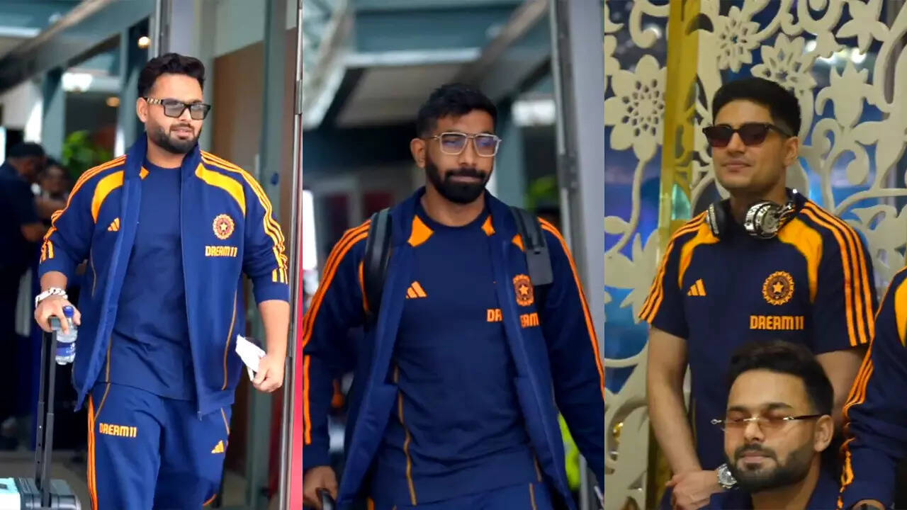 [WATCH] ENG vs IND 2025: India team arrives London, no fans present to welcome