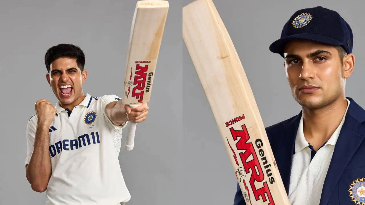 Fans call Shubman Gill 'self-obsessed' for having 'Prince' written on bat