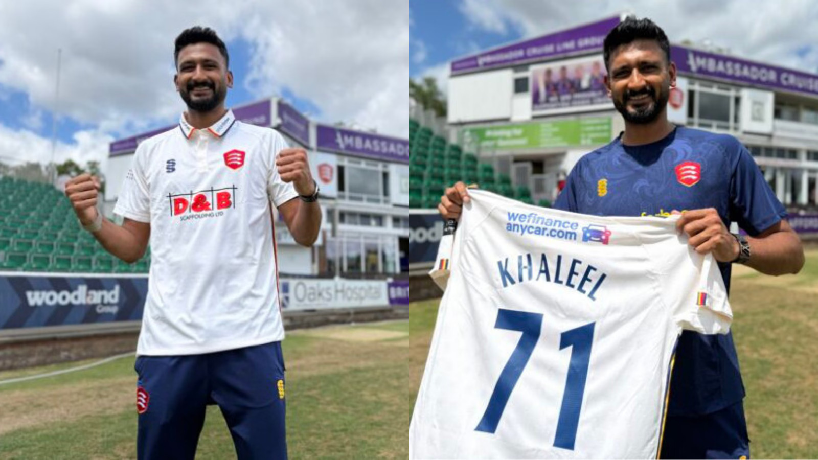 Khaleel Ahmed joins Essex for County Championship and One-Day Cup