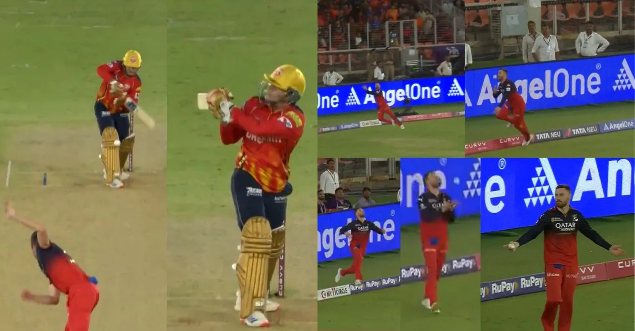 [WATCH] IPL 2025, Final: Phil Salt's stunner near boundary send Priyansh Arya to pavilion