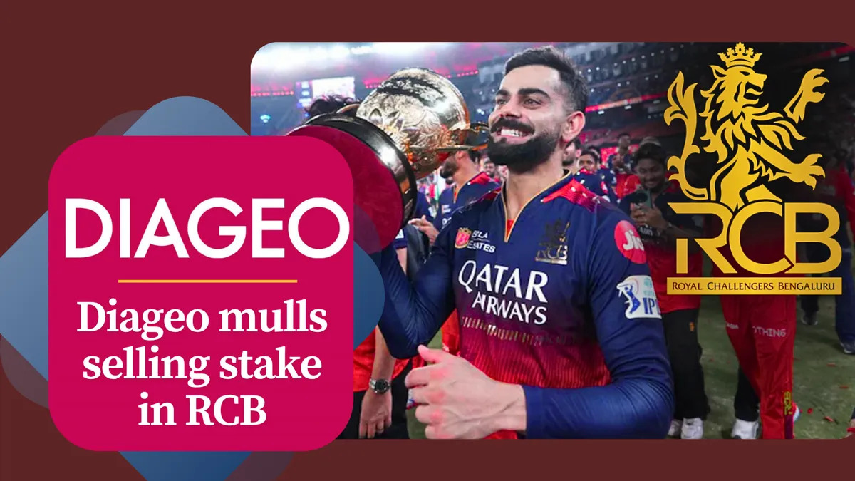Diageo mulls stake sale in RCB, to seek USD 2 billion valuation