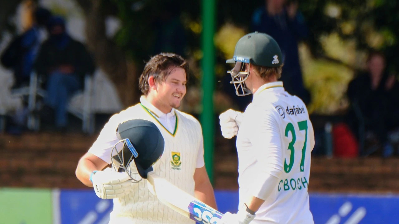 ZIM vs SA 2025 First Test, Day 1: Lhuan-dre Pretorius, Corbin Bosch help South Africa end strong