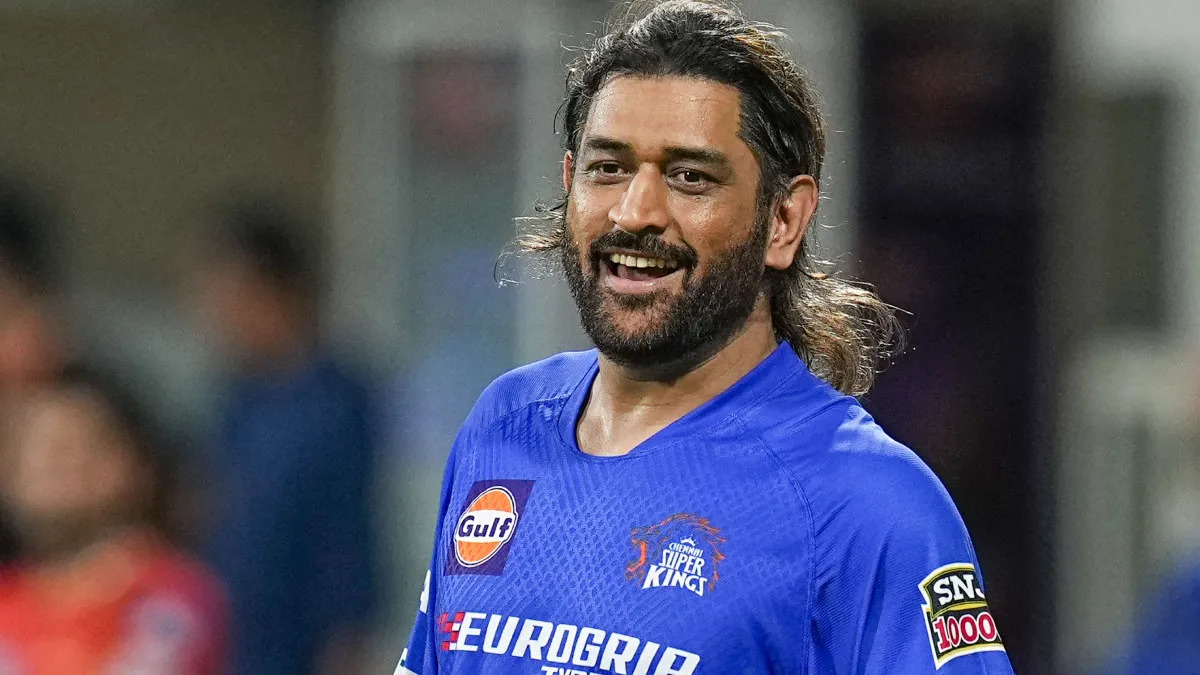 What is MS Dhoni doing right now?