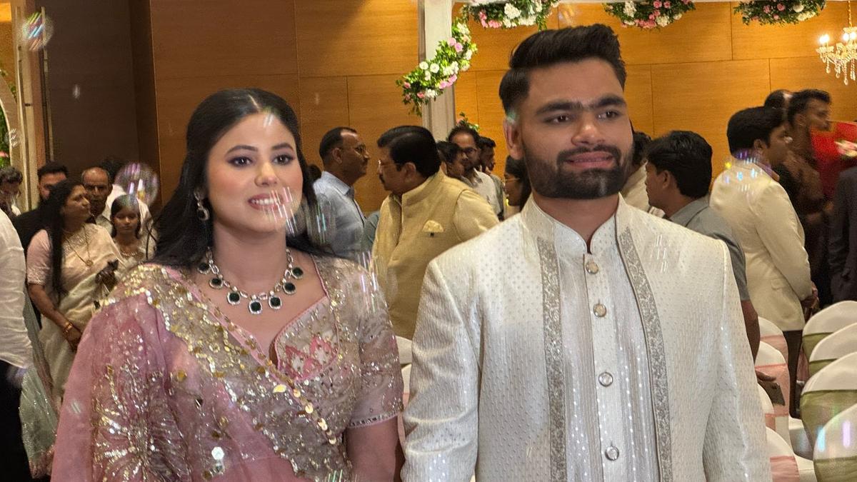 WATCH: Rinku Singh engaged to MP Priya Saroj in a private ceremony in Lucknow