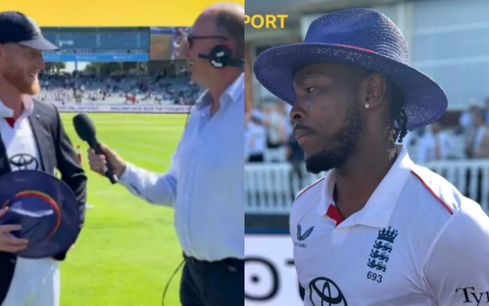 ENG vs IND 2025: Jofra Archer wears Jonathan Agnew's hat after disproving his 'won't play another Test' remark