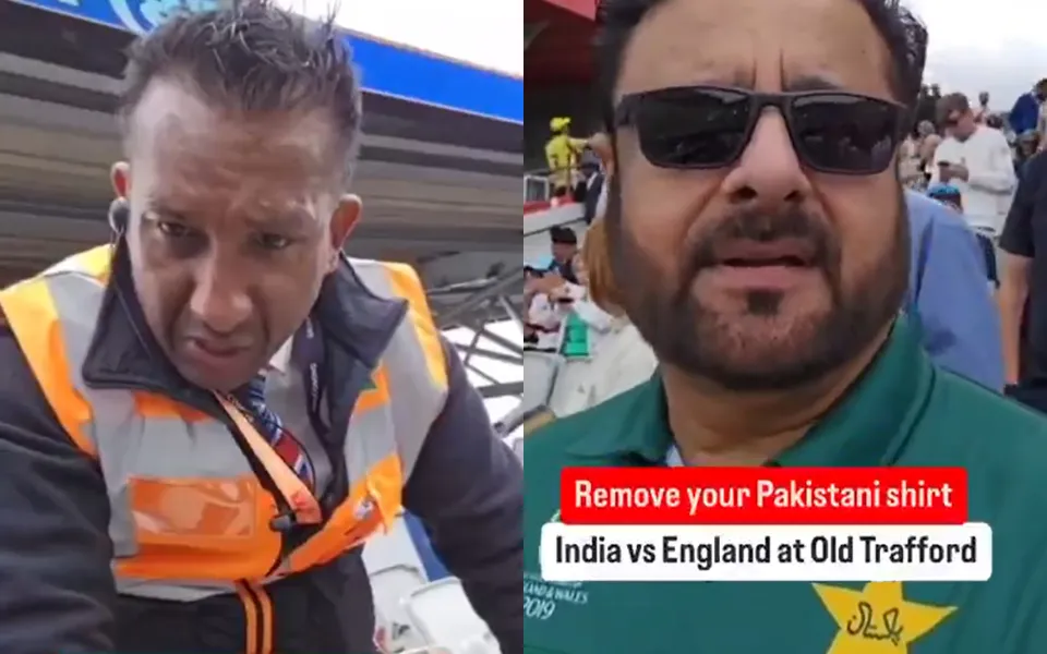 [WATCH] ENG vs IND 2025: Fan asked to remove Pakistan jersey during Manchester Test, video goes viral