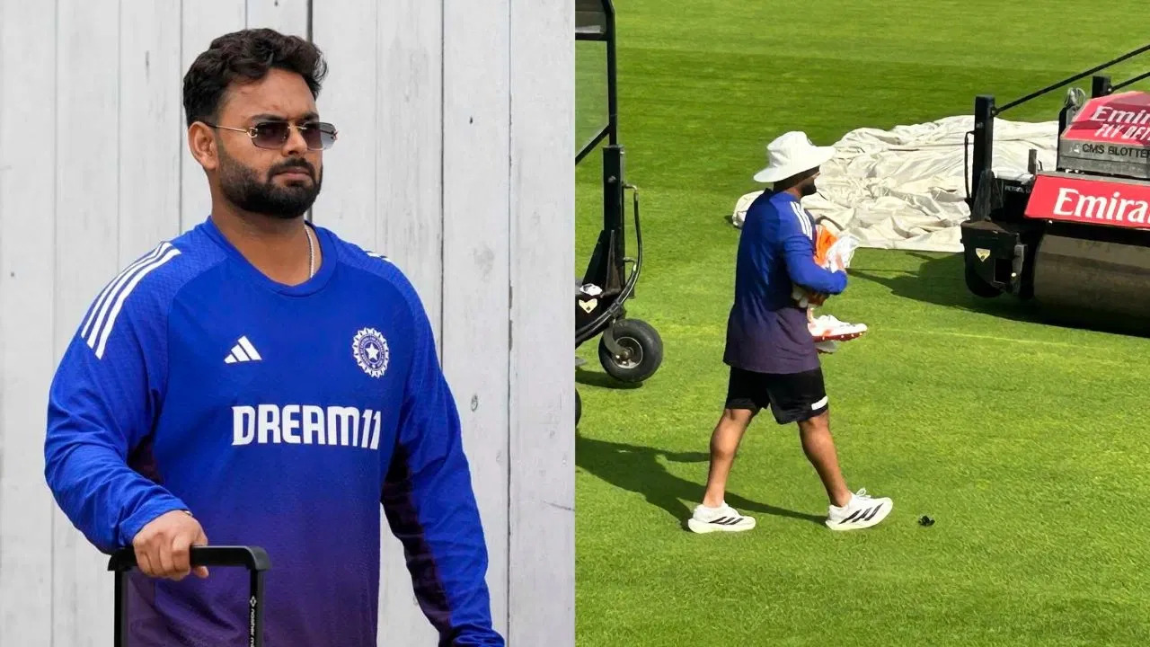 [Watch] ENG vs IND 2025: Rishabh Pant starts wicketkeeping practice amid injury concerns