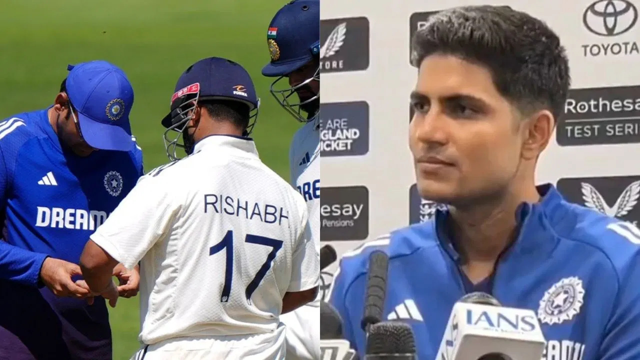 ENG vs IND 2025: Captain Gill confirms Rishabh Pant 'should be fine' for 4th test