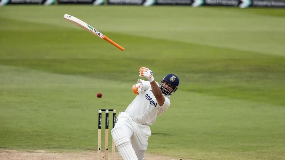 [WATCH] ENG vs IND 2025: Rishabh Pant's bat goes flying at Edgbaston, lands near square-leg umpire