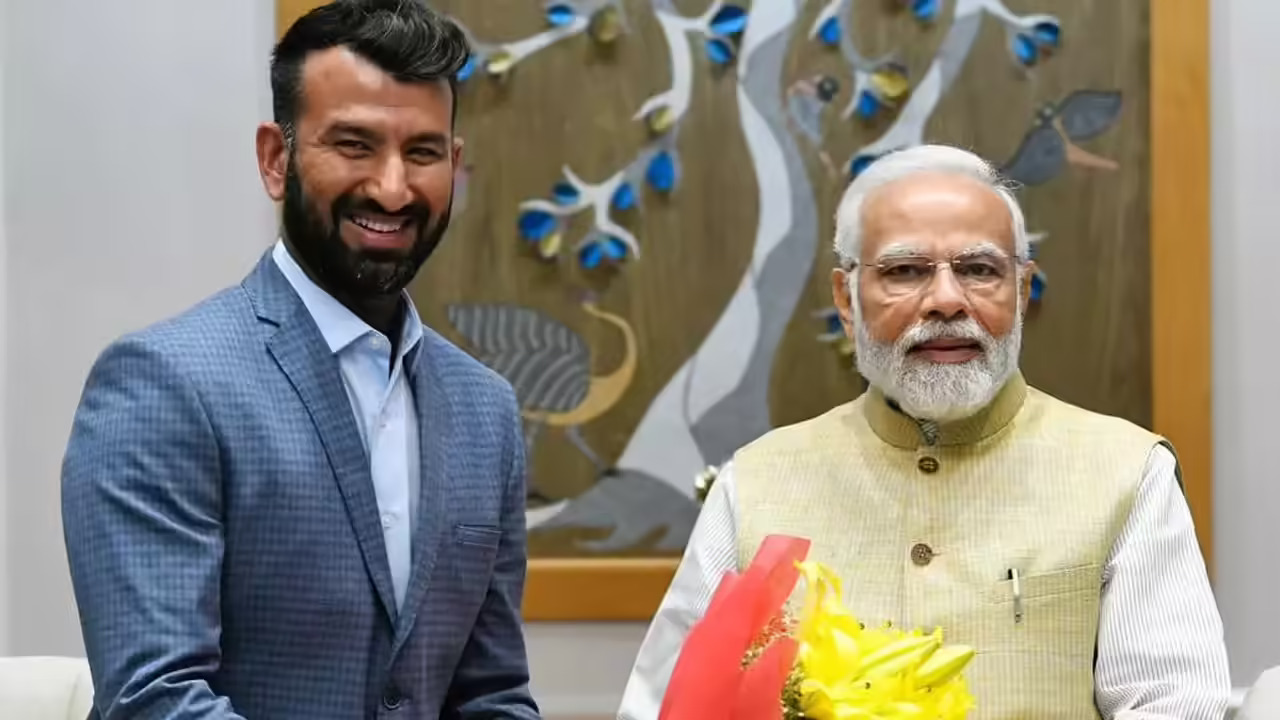 Cheteshwar Pujara receives an heartfelt letter from PM Narendra Modi after announcing retirement
