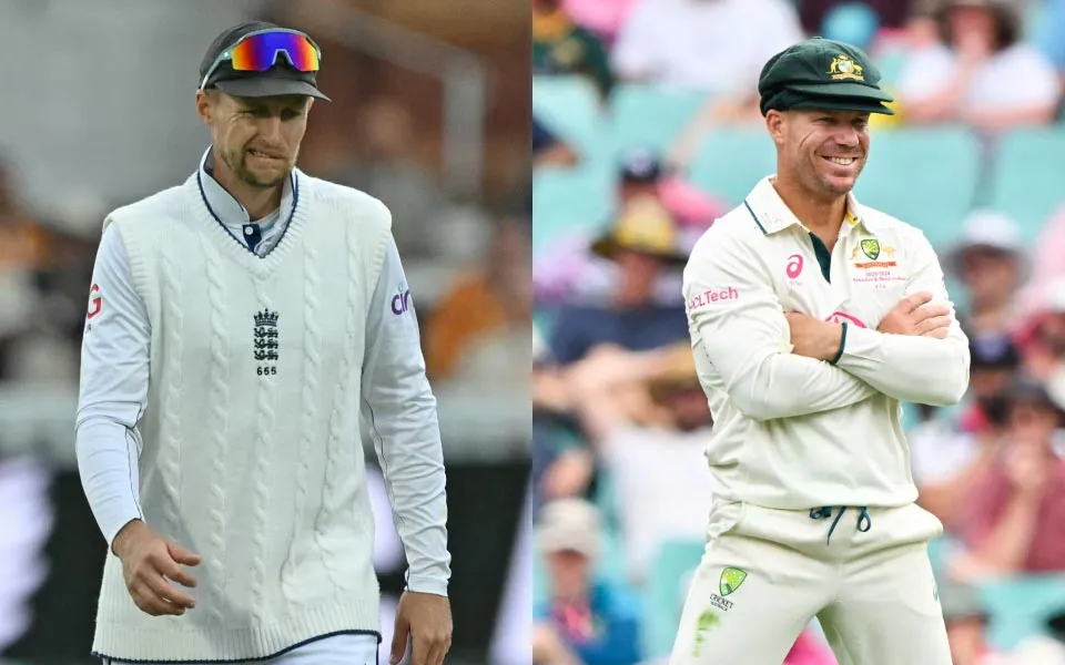 Ashes 2025-26: Joe Root reacts to David Warner's 'surfboard' remark