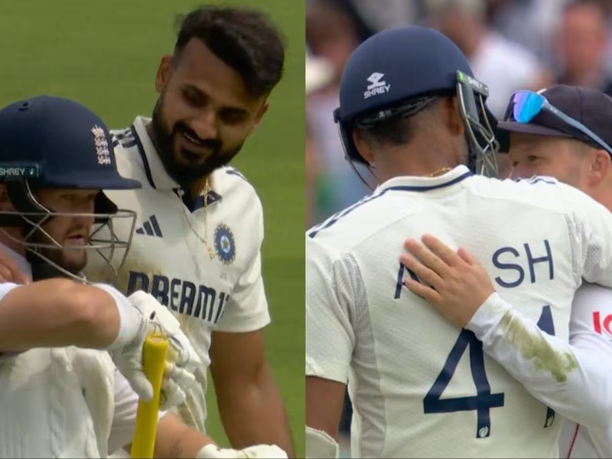 [WATCH] ENG vs IND 2025: Akash Deep, Ben Duckett share wholesome moment after cheeky on-field exchange