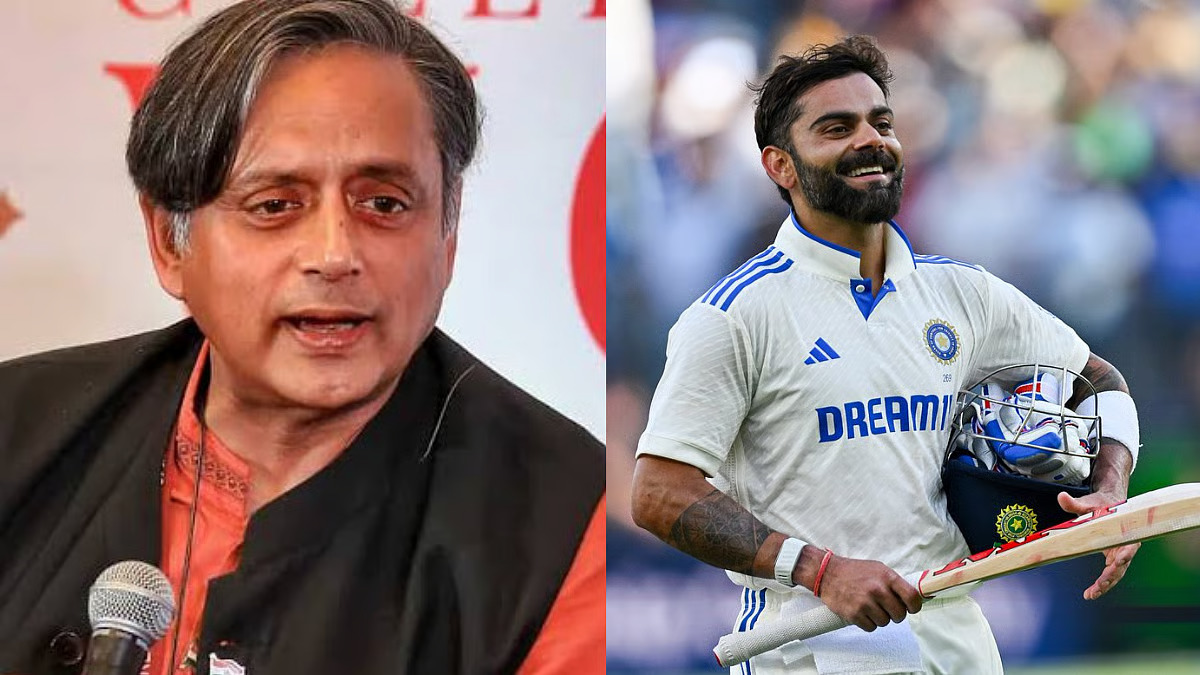 ENG vs IND 2025: 'The nation needs you' - Shashi Tharoor rues Virat Kohli's absence in Anderson-Tendulkar Trophy
