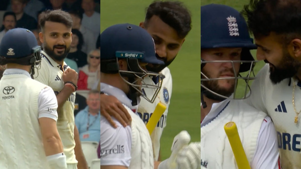[WATCH] ENG vs IND 2025: Akash Deep's fiery celebration ends in friendly send-off to Ben Duckett