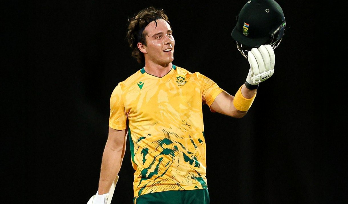 Dale Steyn drops F-bomb praise as Dewald Brevis smashes record T20I ton