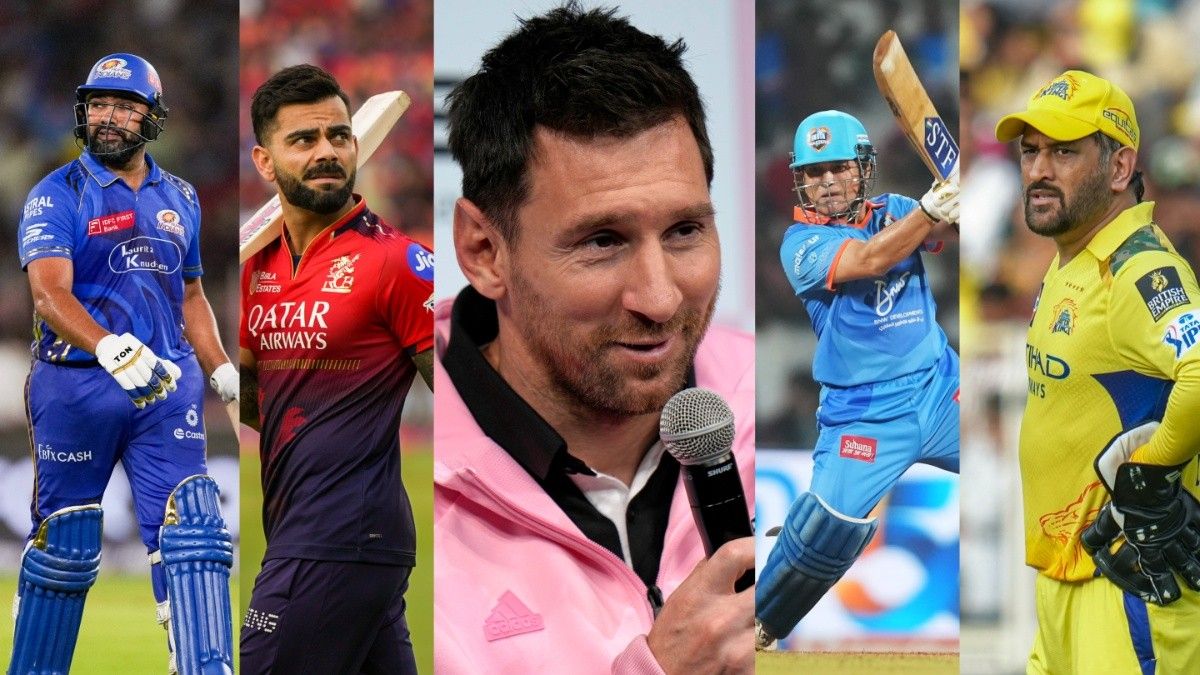 Has Lionel Messi ever met an Indian cricketer?