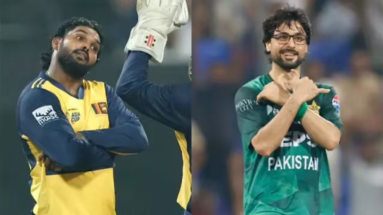 Video of the Day - Asia Cup 2025: Abrar Ahmed mimics Wanindu Hasaranga's celebration after wicket, Hasaranga imitates Abrar later