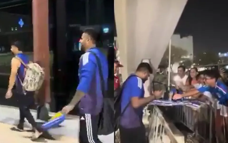 WATCH: 'Bhaukal hai Samson ka, local boy' - Suryakumar Yadav's stunning reaction after seeing Sanju Samson's fans in Dubai