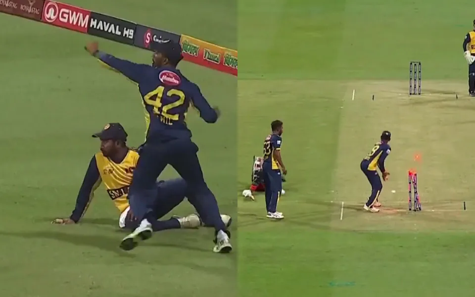 Video of the Day - Asia Cup 2025: Kamil Mishara's laser throw ends Tawhid Hridoy's stay