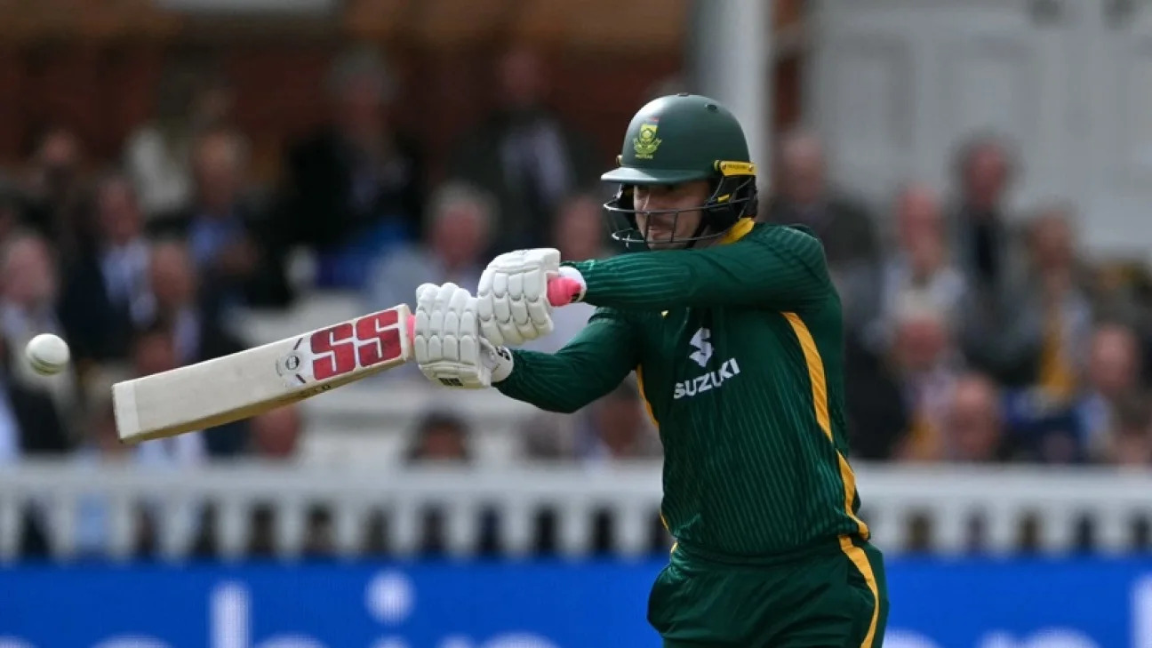 Breetzke draws inspiration from Northants to set ODI record