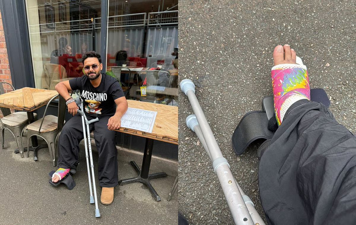 Injured Rishabh Pant returns to India for rehab