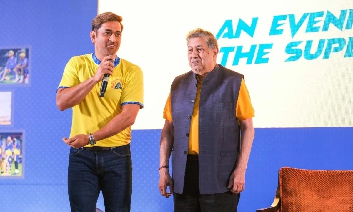 Ex-BCCI president N Srinivasan appointed as chairman of CSK ahead of IPL 2026