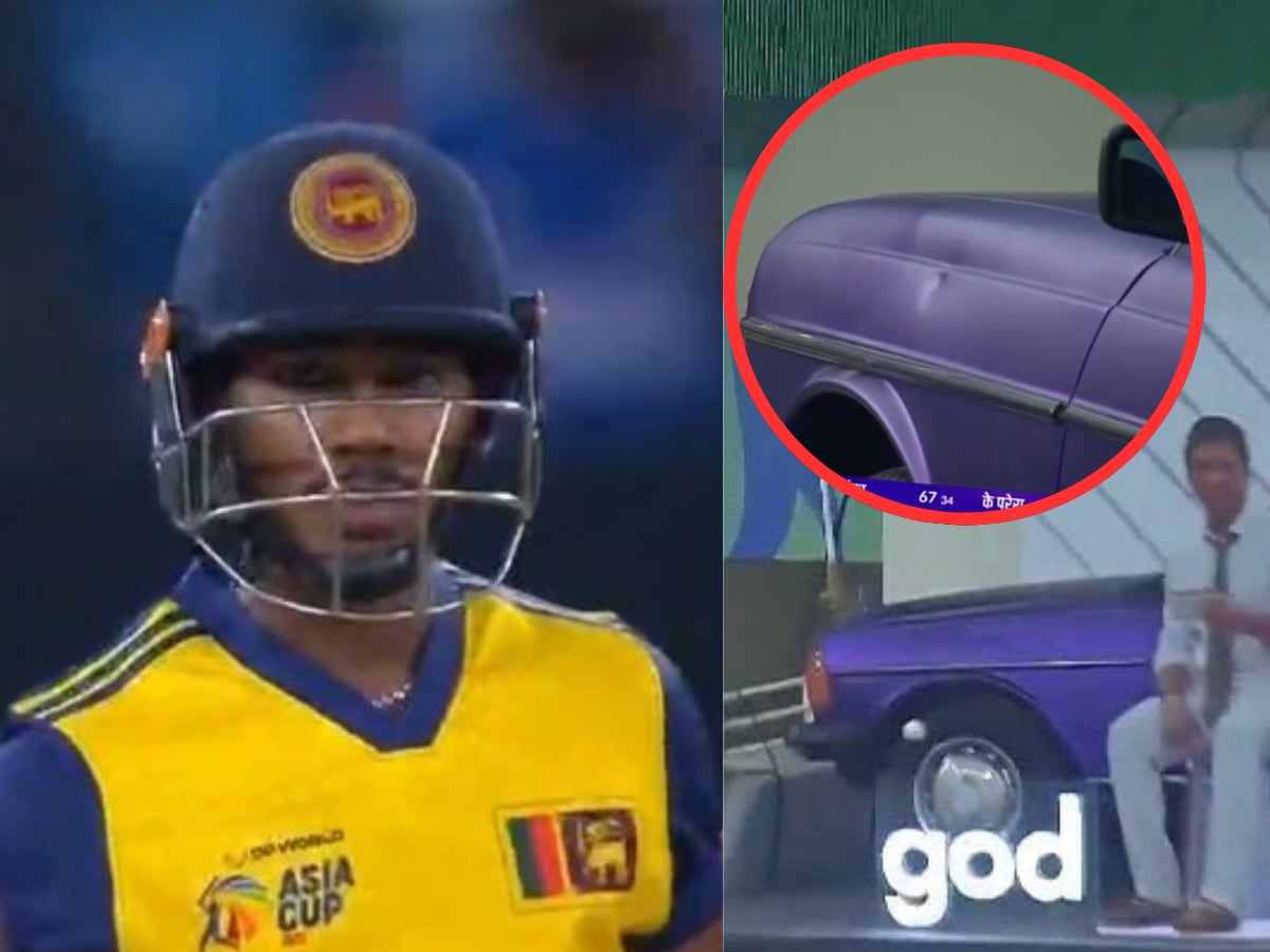 WATCH: Asia Cup 2025: Pathum Nissanka's six hits sponsored car, video of dent goes viral