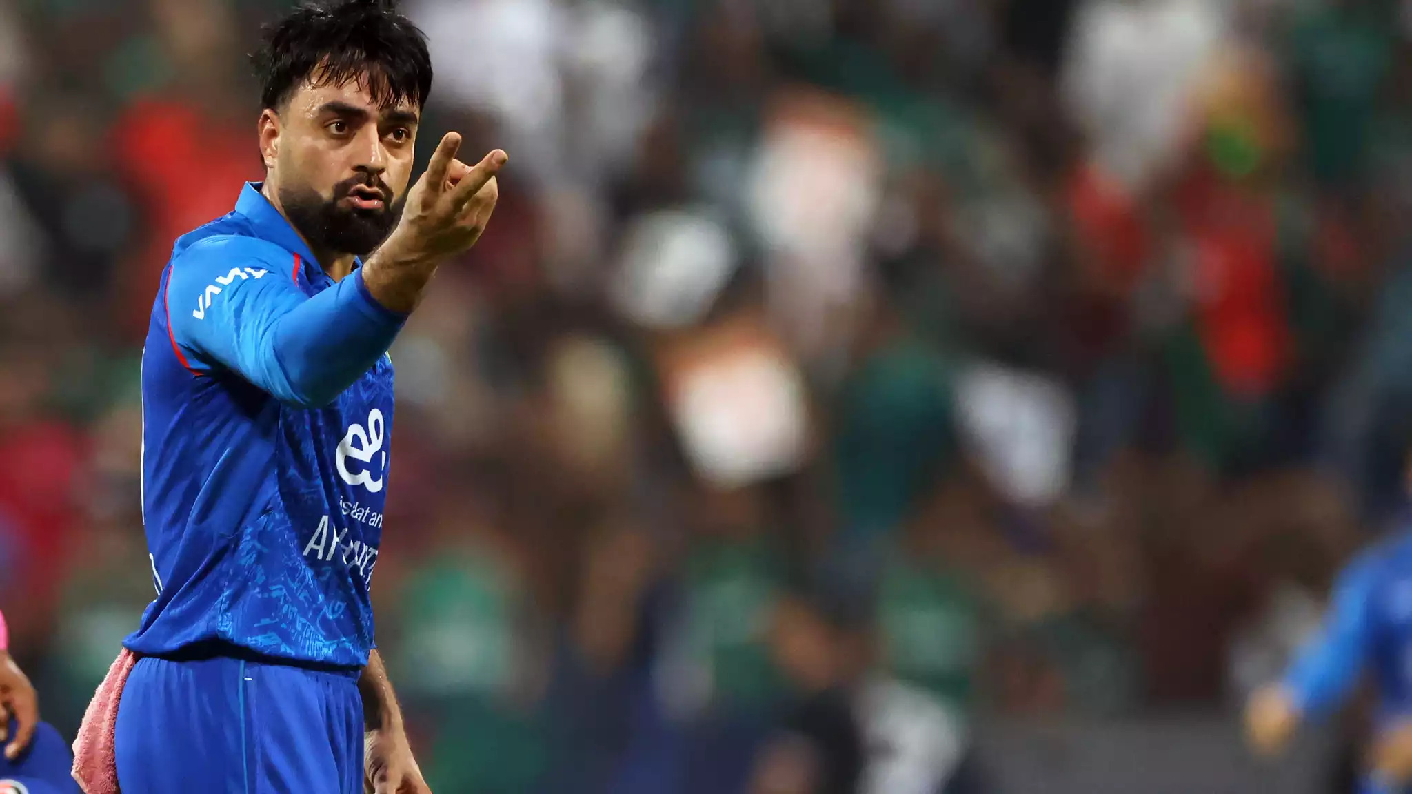 rashid was visibly miffed with his teams show against bangladesh