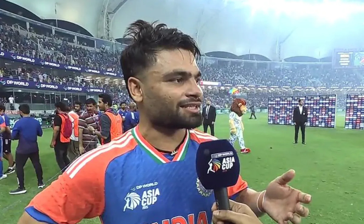 Asia Cup 2025: 'One ball, one four, one win' - Rinku Singh reflects on India's win vs Pakistan
